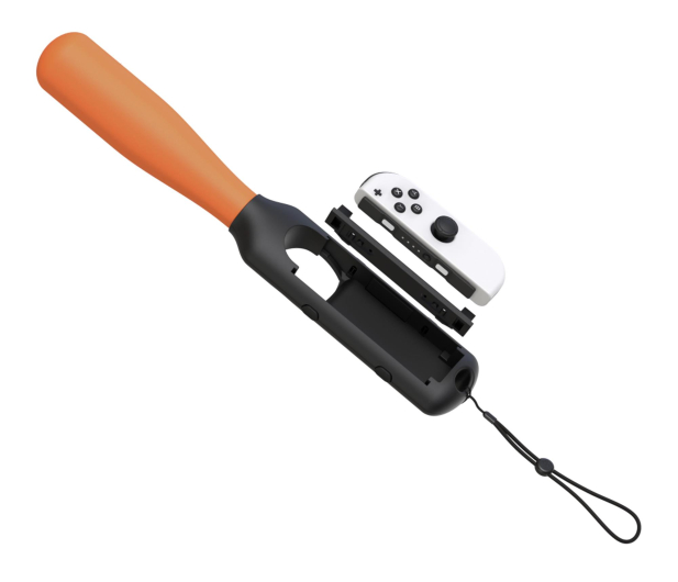 YAXO Uchwyt do Joy-Con BASEBALL SET do NS/NS2 Inferno Orange&Hydr - 1354245 - zdjęcie 4